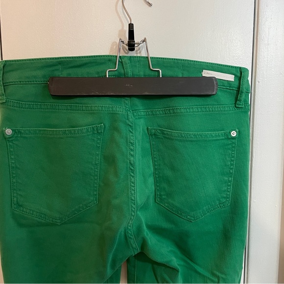 Green stretchy jeans by Pilcro and the Letterpress (Anthropologie) - Picture 3 of 4